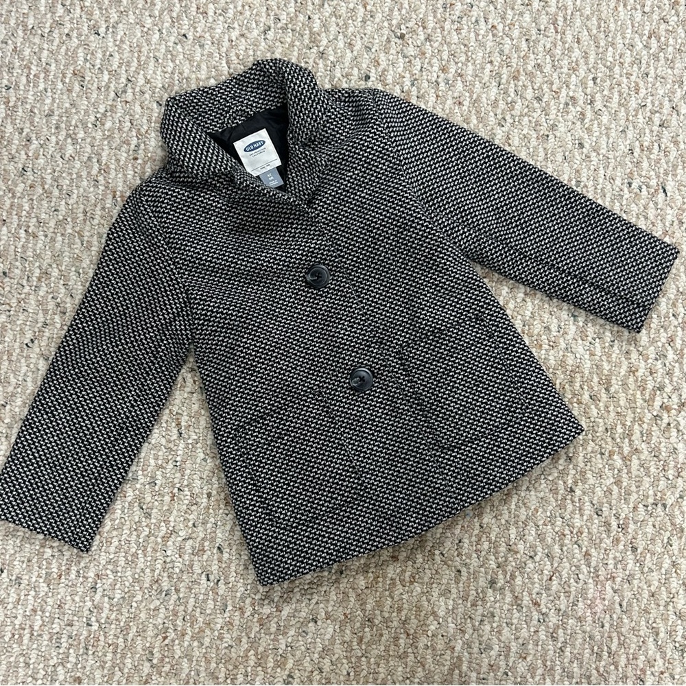 Old Navy Black and White Kids Jacket